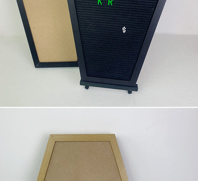 Pizarra Decorativa de Fieltro y Madera para Mensajes y Fotografía - Image 27