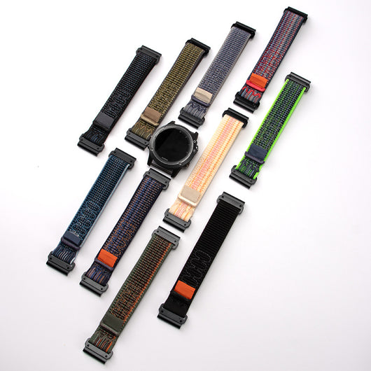 Correa de Reloj de Tela con Velcro y Liberación Rápida para Hombre - Image 19
