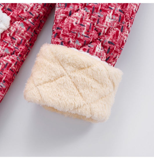Abrigo de Algodón Clásico con Forro Polar para Otoño e Invierno - Image 19