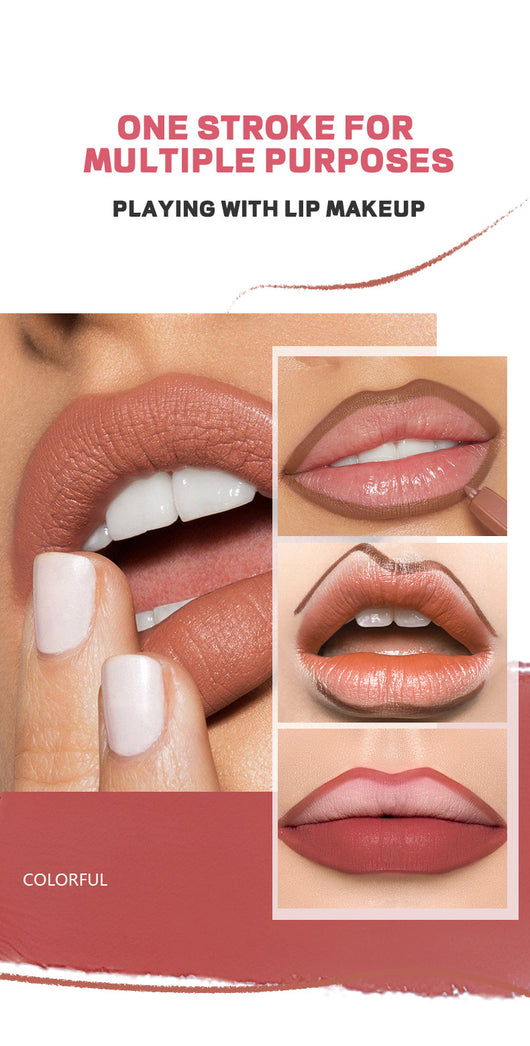 Delineador Labial Líquido Mate Impermeable Sin Mancha - Image 51