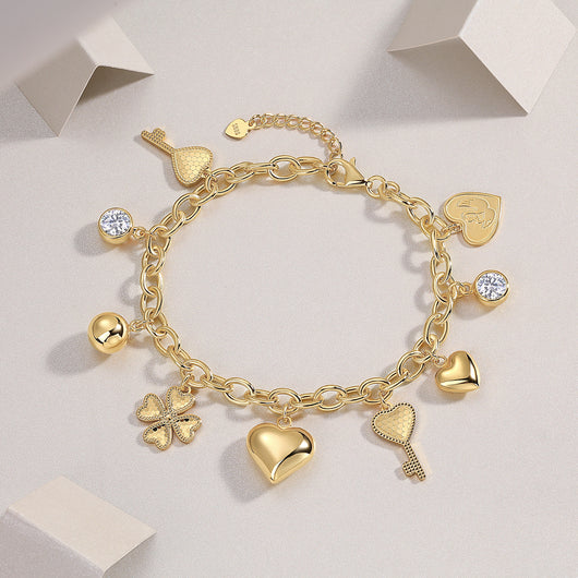 Pulsera de Moissanita con Cadena Trasera para Mujer - Image 14