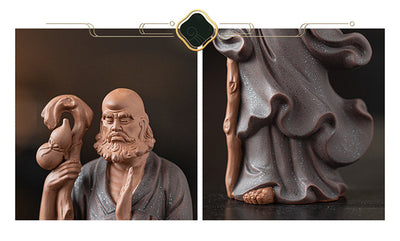 Ornamento Zen Ancestral: Bodhidharma Cruzando el Río - Image 30
