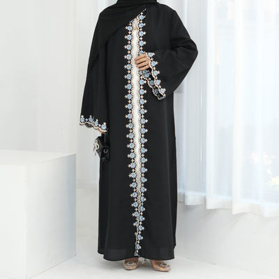 Bata Cardigan Bordado Dubai LR909 - Image 10