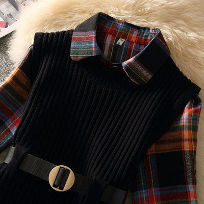 Conjunto Dos Piezas: Suéter con Cuello Polo para Mujer - Image 41