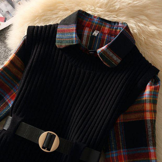 Conjunto Dos Piezas: Suéter con Cuello Polo para Mujer - Image 41