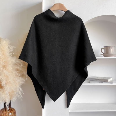 Chal Triangular Tejido Grueso Coreano para Invierno - Abrigo Suave y Cálido - Image 37