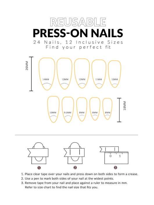 Stickers de Uñas Frosted Almond Medium Wear Armour - Image 11