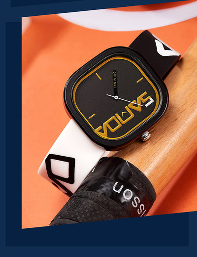 Reloj de Moda Cuadrado en Silicona Resistente al Agua - Image 14