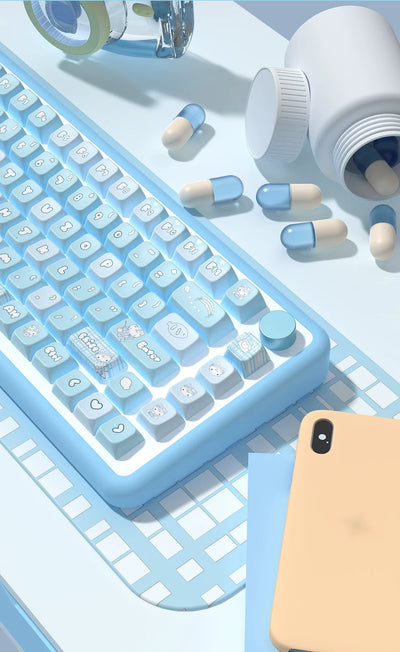 Set Completo de Teclado Gaming con Diseño Térmico de 5 Caras y Sublimación - Image 13