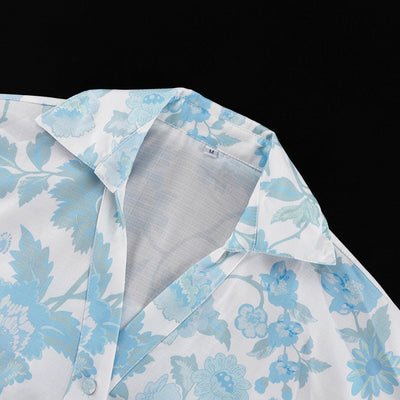 Conjunto de Dos Piezas: Camisa Suelta Larga y Short Talle Alto con Cinturón - Image 37