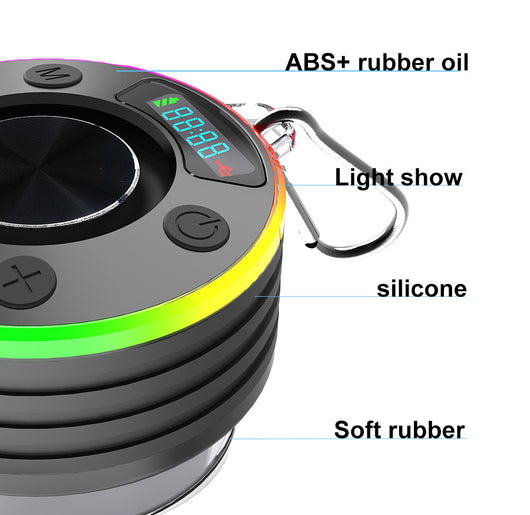 Parlante Bluetooth Resistente al Agua para Baño Mini Inalámbrico - Image 10