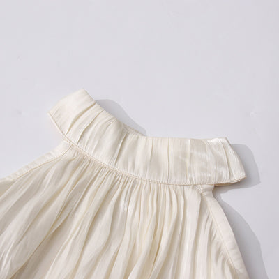 Blusa Elegante Francesa con Lazo, Hombros Descubiertos y Mangas Abullonadas - Image 29