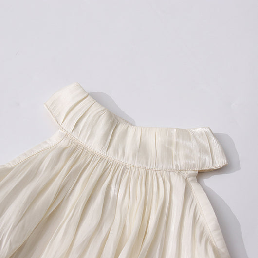 Blusa Elegante Francesa con Lazo, Hombros Descubiertos y Mangas Abullonadas - Image 29