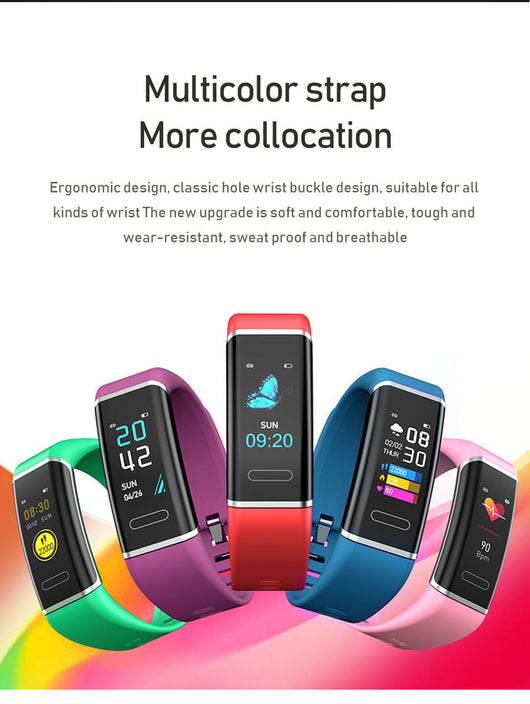 Pulsera Inteligente CT6 con Pantalla a Color y Sensor de Movimiento - Image 23