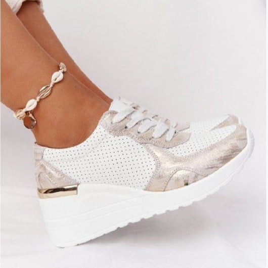 Zapatos Deportivos Plataforma Dad Shoes Talla Grande Mujer - Image 39