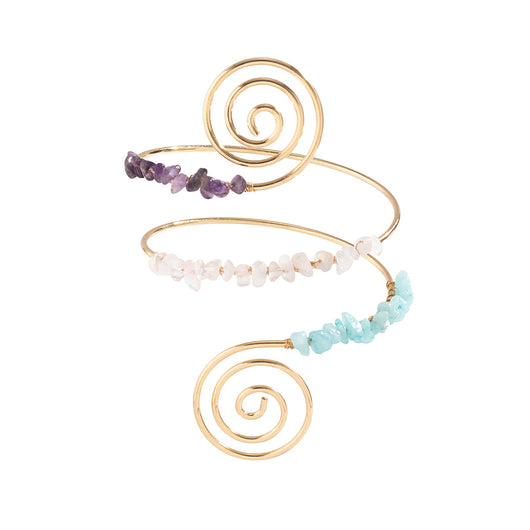 Pulsera de Anillos con Cuentas Texturizadas - Image 25