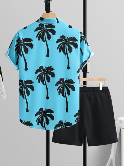 Conjunto de Verano para Hombre: Camisa y Pantalón de Manga Corta - Image 19