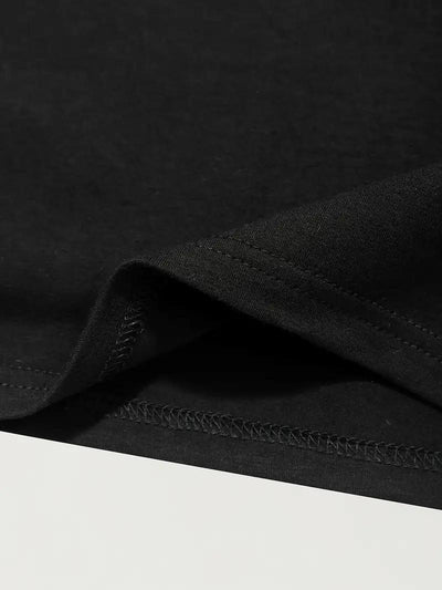 Playera Negra de Algodón para Niño - Diseño Papá me Dijo que Podía - Image 8