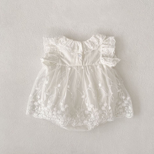 Jumpsuit Elegante con Mangas Volantes y Encaje Transparente - Image 27