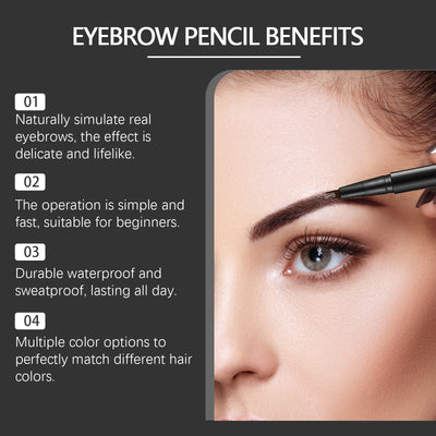 Lápiz de Cejas de Precisión con Punta Ultrafina - Trazo Impecable sin Manchas - Image 17