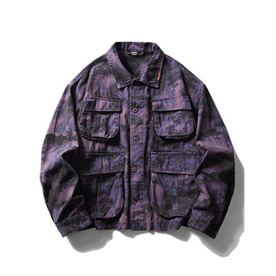 Chaqueta de Trabajo Camuflaje Tie-Dye para Hombre - Image 54