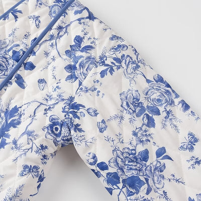 Chaqueta de Algodón Estampada Suelta y Ligera - Image 19