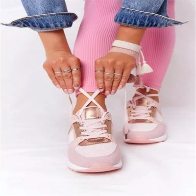 Zapatos Deportivos Plataforma Dad Shoes Talla Grande Mujer - Image 19