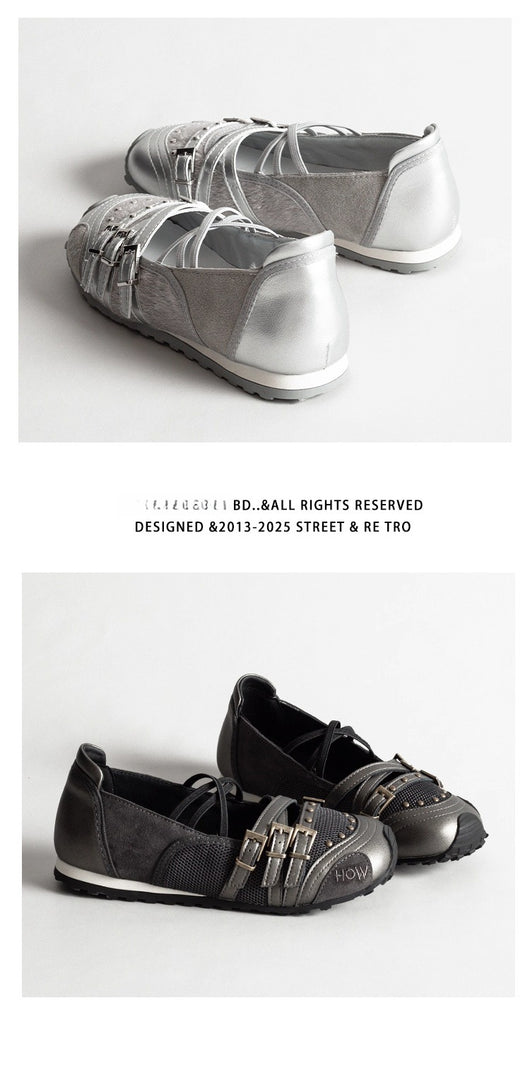 Zapatos Mary Jane Retro con Hebilla Deportiva - Estilo Vintage Marrón para Mujer - Image 16