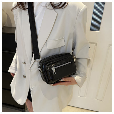 Bolsa Crossbody Cuadrada Estilo Occidental con Correa Ancha - Práctica y Elegante - Image 25