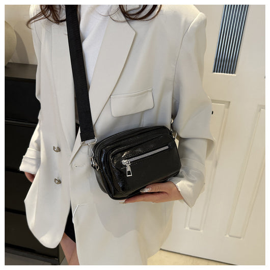 Bolsa Crossbody Cuadrada Estilo Occidental con Correa Ancha - Práctica y Elegante - Image 25