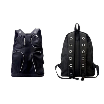 Mochila Táctica Negra de Gran Capacidad con Múltiples Bolsillos - Image 11
