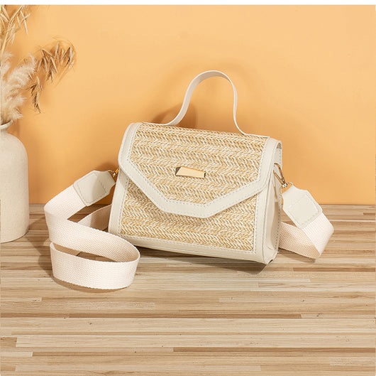 Bolsa Crossbody Cuadrada Pequeña con Lentejuelas Tejidas - Image 32