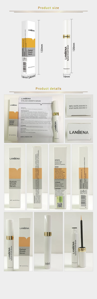 Suero Potenciador de Pestañas LANBENA - Image 10