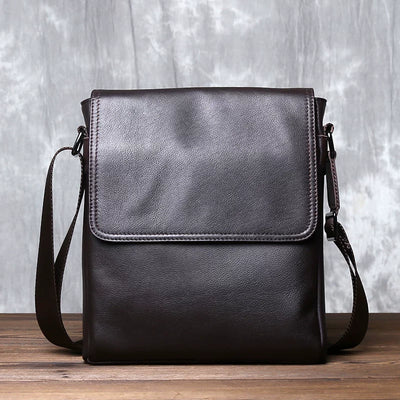 Mochila Ejecutiva de Cuero Genuino con Bolsa Crossbody Vertical de Alta Capacidad - Image 14