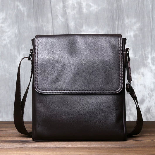 Mochila Ejecutiva de Cuero Genuino con Bolsa Crossbody Vertical de Alta Capacidad - Image 14