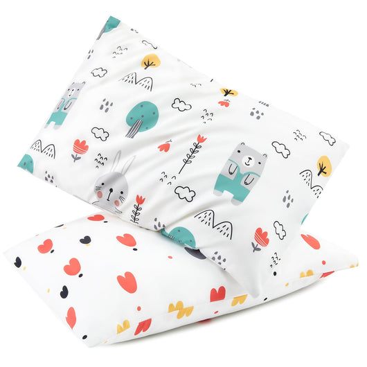Funda de Almohada Infantil Gasa Suave Transpirable para Viajes - Image 56