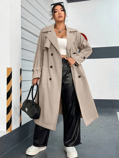 Abrigo Largo Casual para Mujer - Elegancia y Confort - Image 20