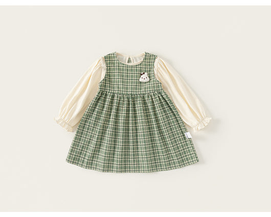 Conjunto de Chaleco y Vestido para Niñas - Dos Piezas Elegante - Image 23