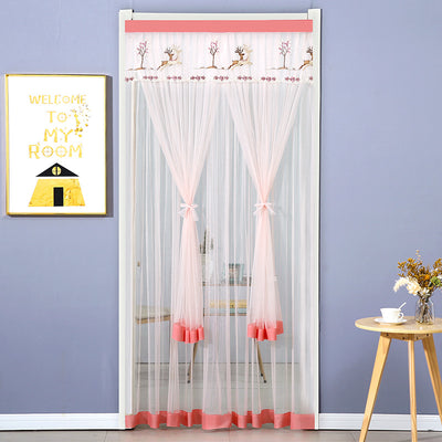Cortina de Malla Antimosquitos sin Perforaciones - Tela Decorativa para Todas las Estaciones - Image 37
