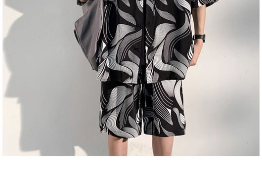 Conjunto de Playera y Shorts en Tela Ice Silk - Cómodo y Fresco - Image 16