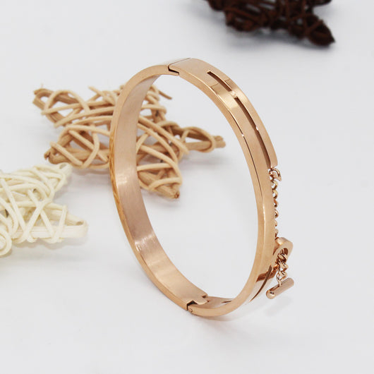 Pulsera de Acero Titanio Geométrica Resistente al Decoloramiento - Image 9