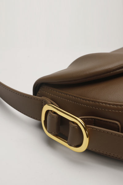 Bolso Bandolera de Cuero Vacuno con Pliegues - Image 24