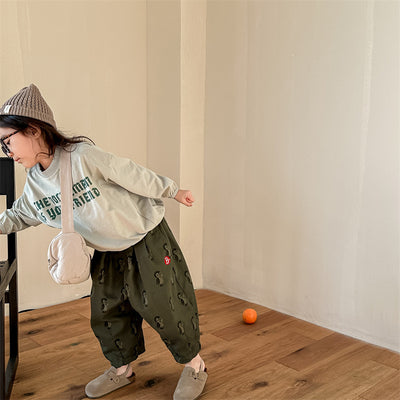 Pantalones Harem Infantiles con Estampado Divertido - Image 50