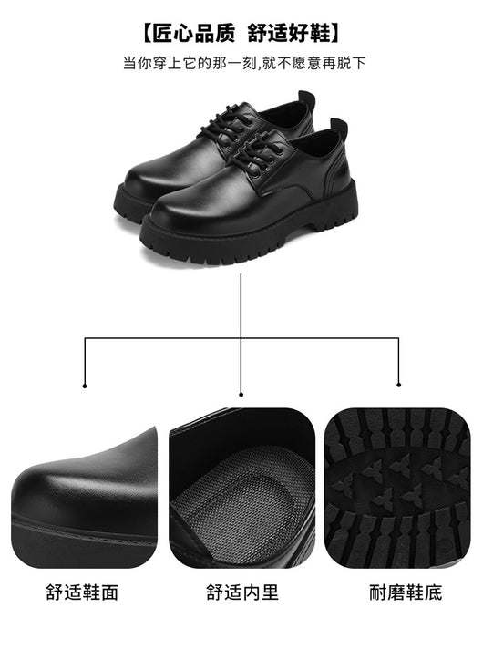 Zapatos de Cuero Negro Impermeables para Hombre Ejecutivo - Image 12