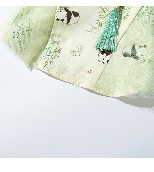 Falda Pareja Estilo Chino Panda y Bambú para Gatos Sin Pelo - Image 12