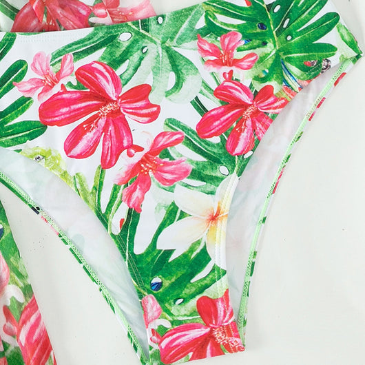Bikini Dos Piezas Sexy con Blusa de Playa para Mujer - Image 11