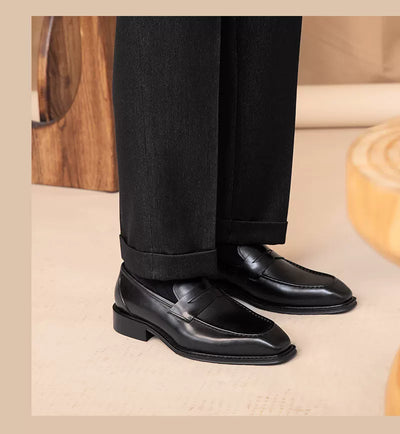 Zapatos Casuales de Cuero Genuino para Hombre - Outdoor - Image 57