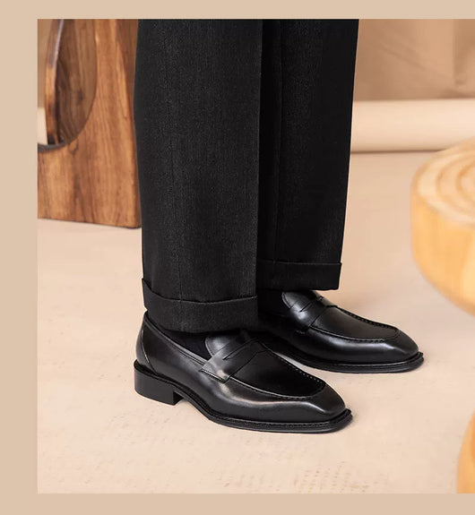 Zapatos Casuales de Cuero Genuino para Hombre - Outdoor - Image 57