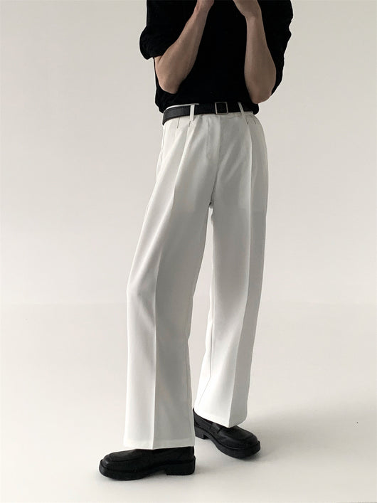 Pantalones Anchos Efecto Drapeado Estilo Urbano Relajado - Image 20