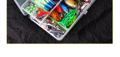 Set de 141 Señuelos de Pesca Multicapa con Nado Realista - Image 33
